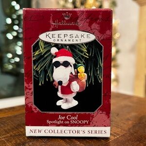 1998 Spotlight on Snoopy #1 - Joe Cool - Hallmark Keepsake Ornament (QX6453)